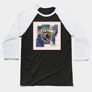 Space Station Baseball T-Shirt